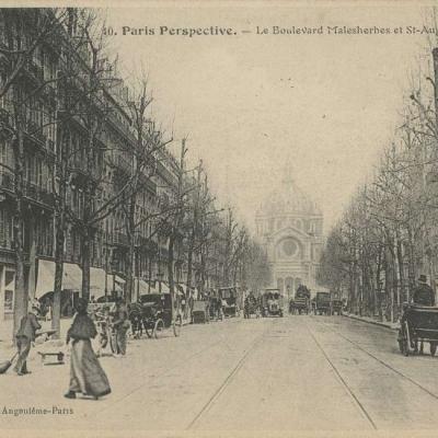 10 - Le Boulevard Malesherbes et Saint-Augustin