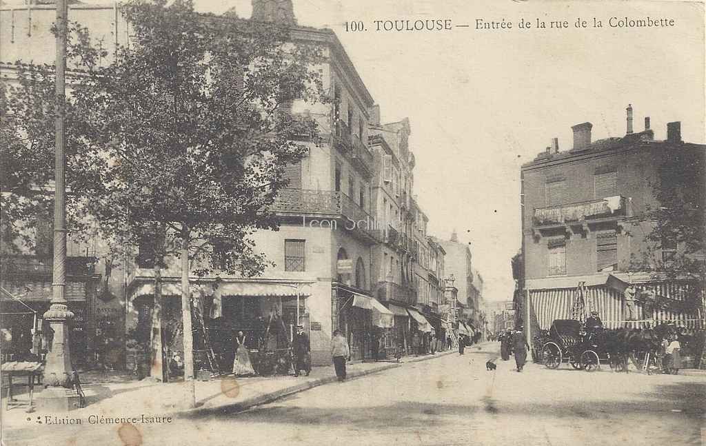 100 - Entrée de la Rue de la Colombette