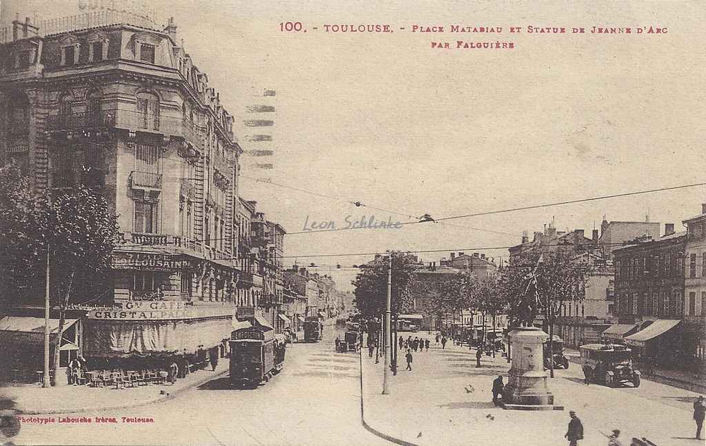 100 - Place Matabiau et Statue de Jeanne d'Arc par Falguière