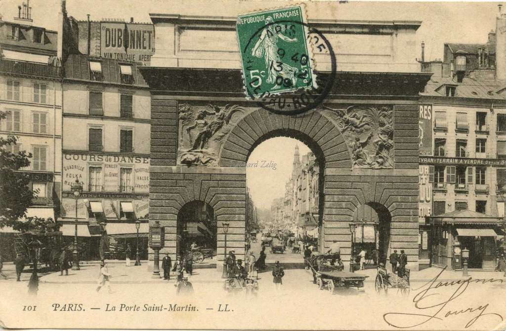 101 - PARIS - La Porte Saint-Martin