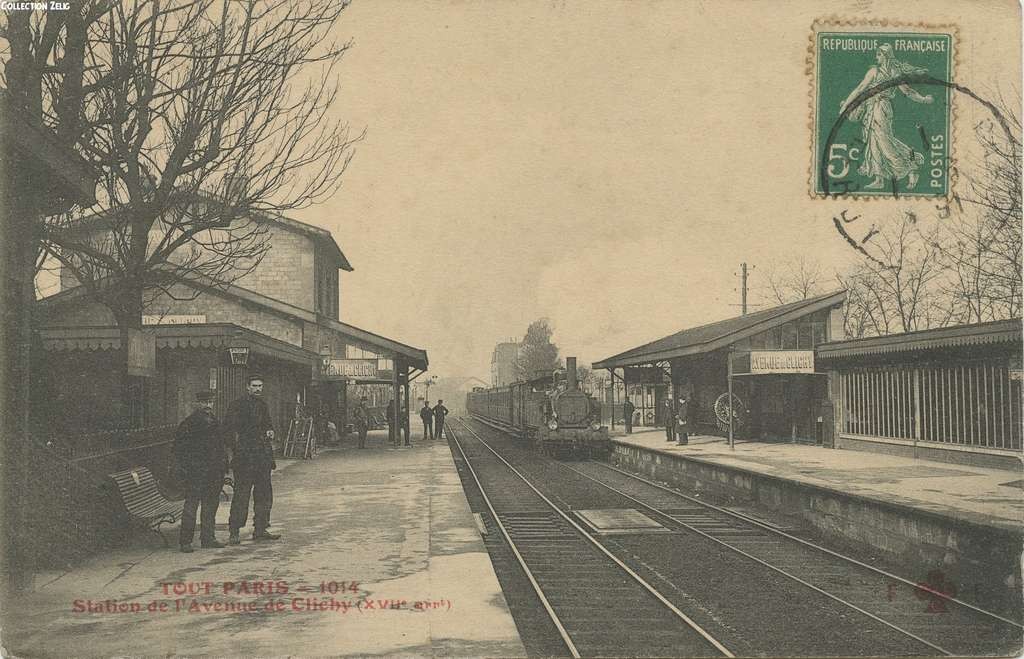 1014 - Station de l'Avenue de Clichy