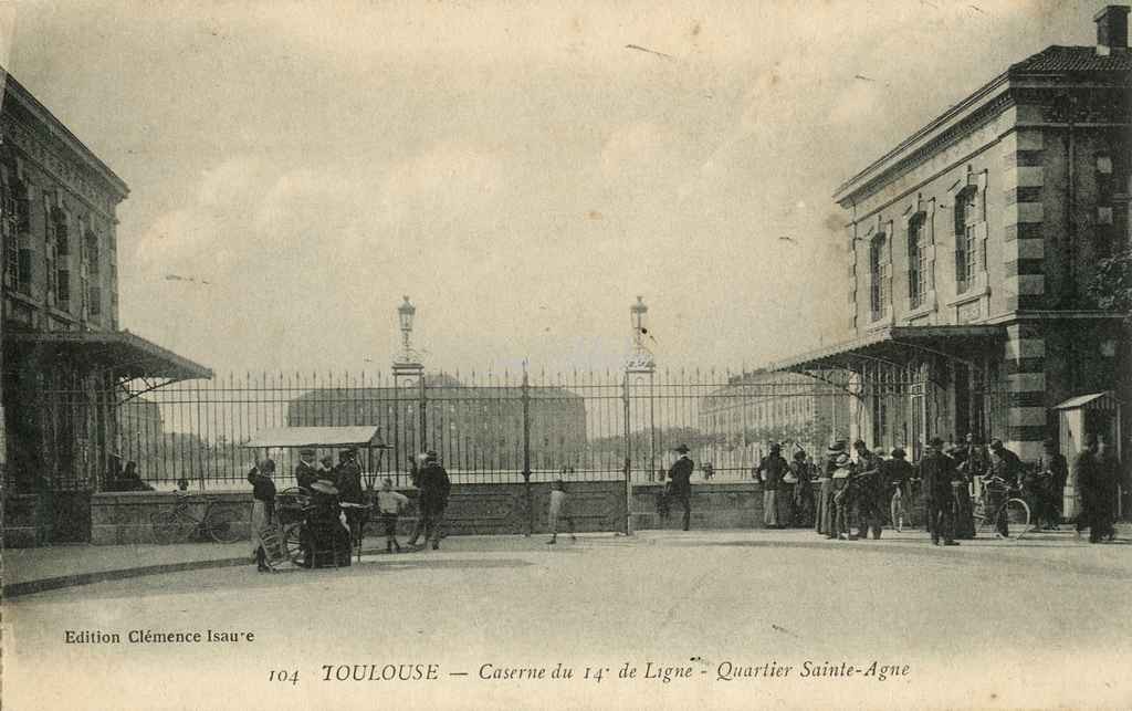 104 - Caserne du 14° de Ligne, Quartier St-Agne