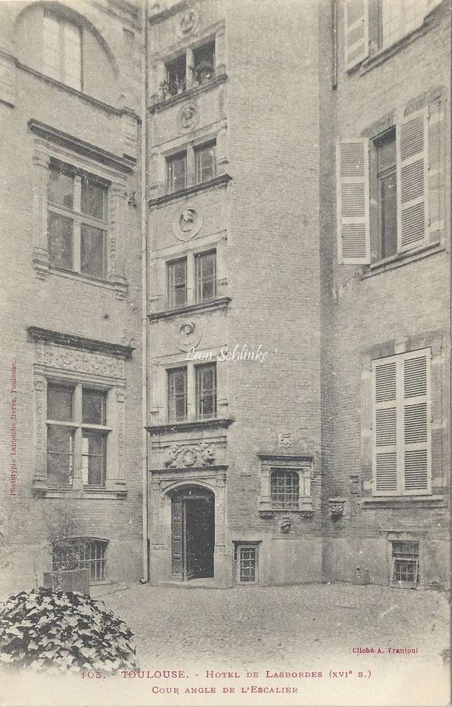 105 - Hôtel de Lasbordes XVI° siècle