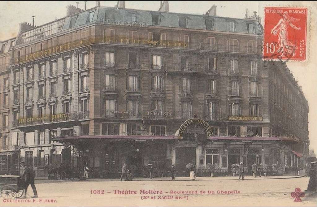 1082 - Théâtre Molière - Boulevard de la Chapelle