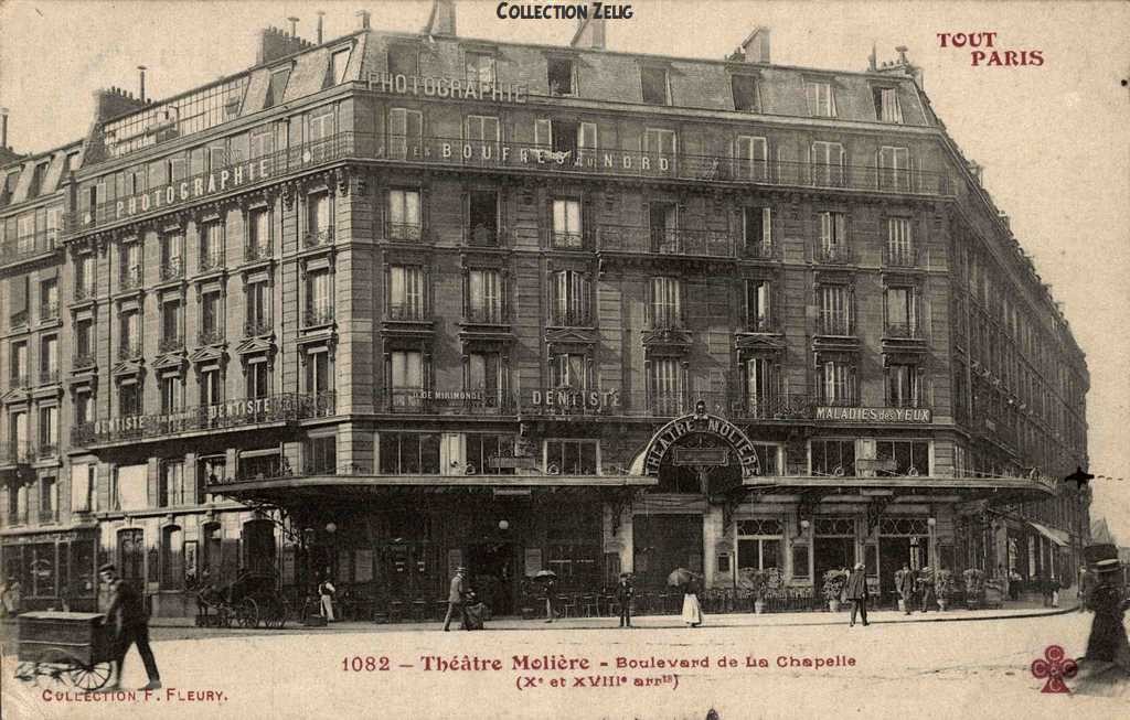 1082 - Théâtre Molière - Boulevard de la Chapelle