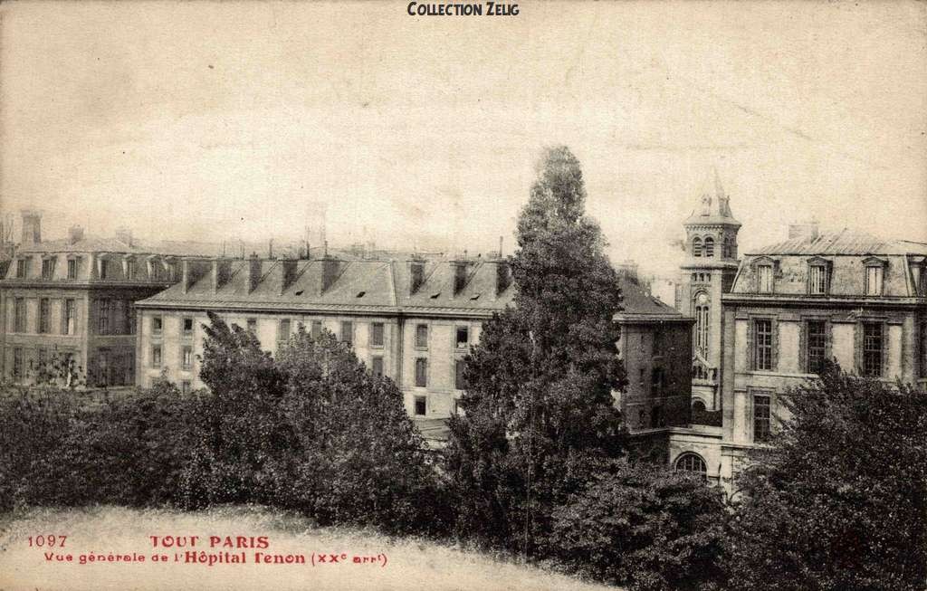 1097 - Vue générale de l'Hôpital Tenon