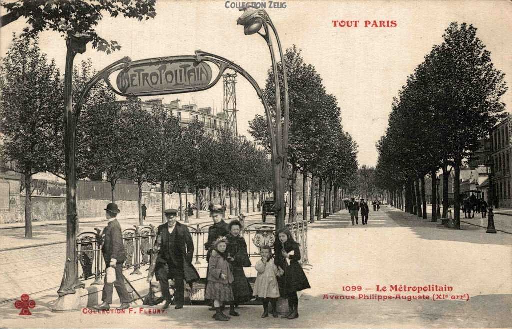 1099 - Le Métropolitain, Avenue Philippe-Auguste