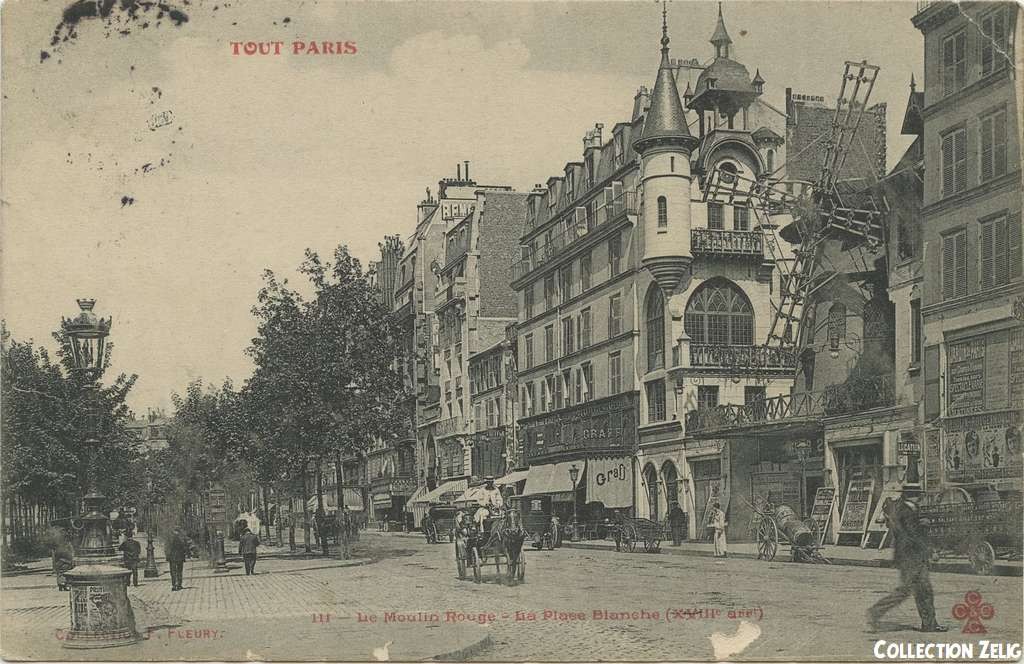 111 - Le Moulin Rouge - La Place Blanche