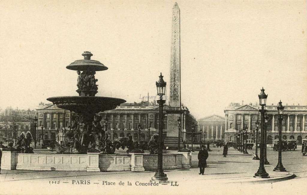 1112 - PARIS - Place de la Concorde