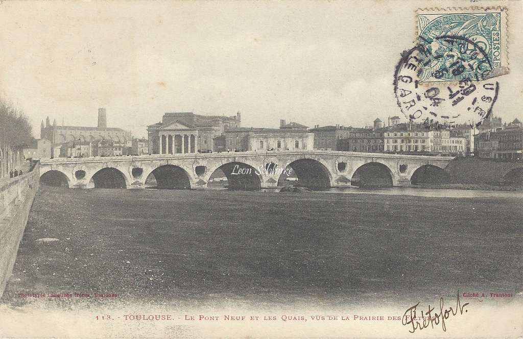 113 - Le Pont-Neuf et les Quais - Prairie des Filtres