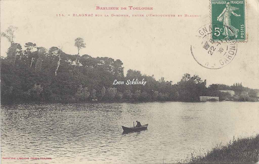 114 - Blagnac - sur la Garonne vers Blagnac