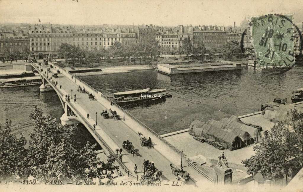 1150 - PARIS - La Seine au Pont des Saint-Pères