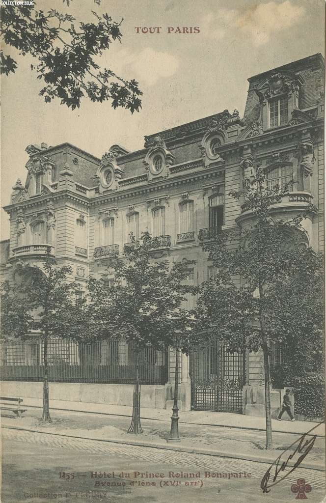 1155 - Hôtel du Prince Bonaparte - Avenue d'Iéna