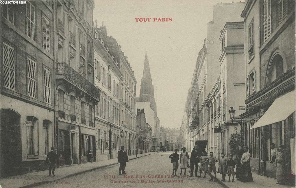 1170 - Rue Las-Cases - Clocher de l'Eglise Ste-Clotilde