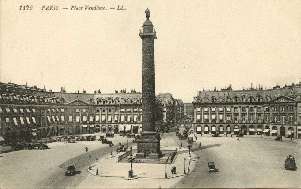 1172 - PARIS - Place Vendôme