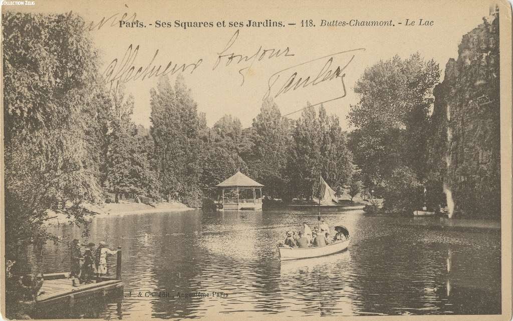 118 - Buttes-Chaumont - Le Lac