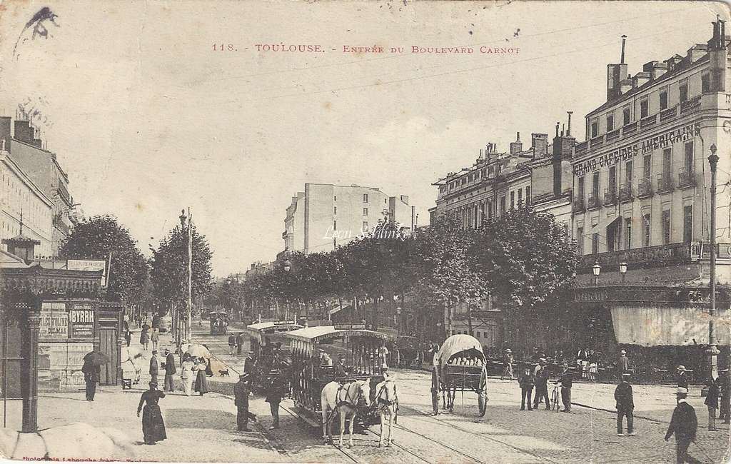 118 - Entrée du Boulevard  Carnot