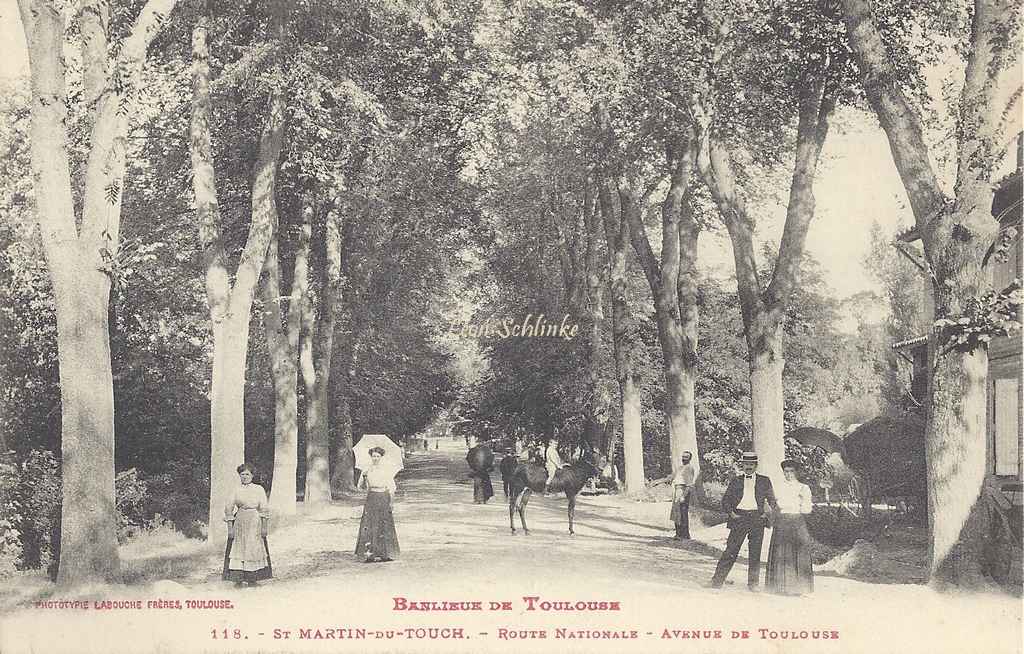 118 - Saint-Martin-du-Touch - Route Nationale, av. de Toulouse