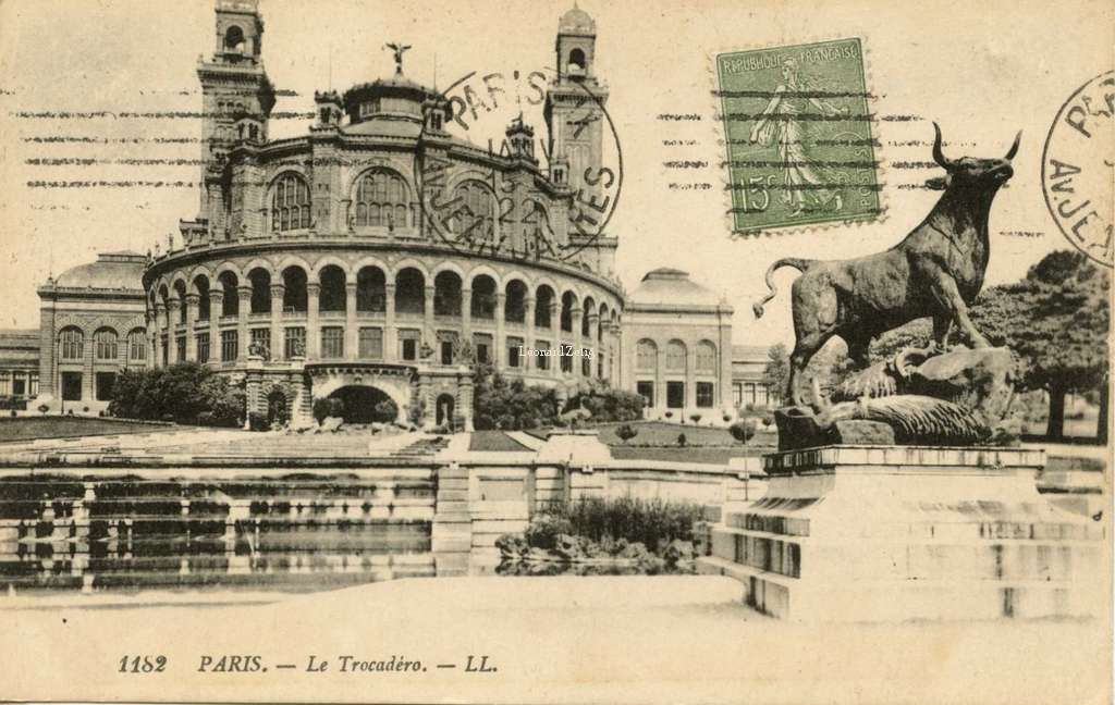 1182 - PARIS - Le Trocadéro