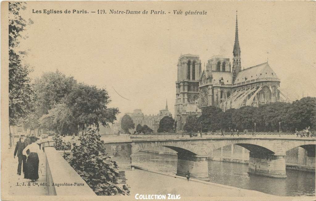 119 - Notre-Dame de Paris - Vue générale