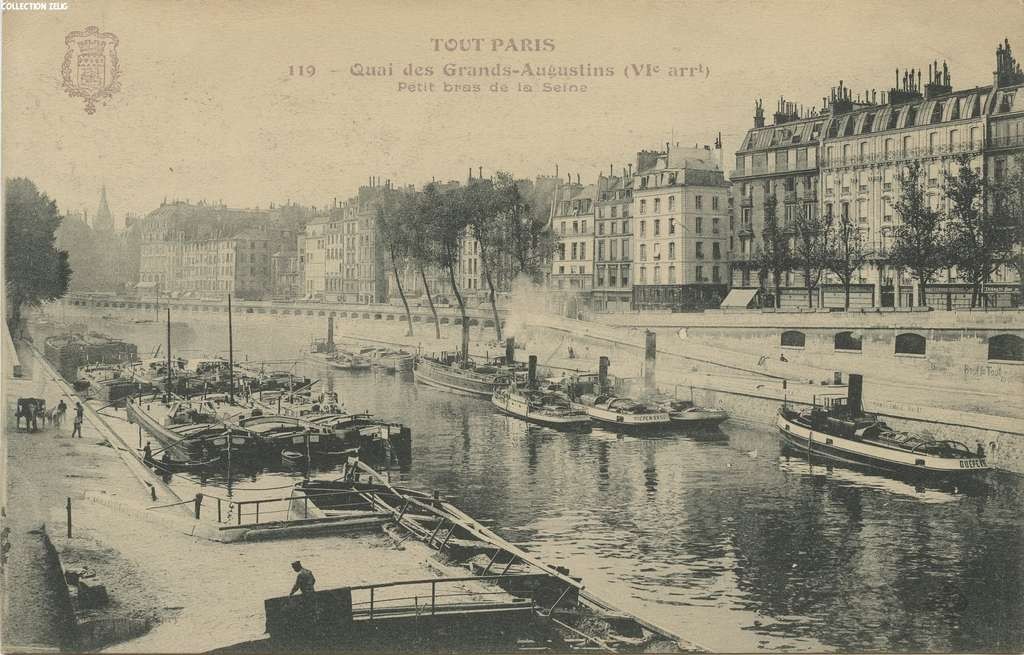 119 - Quai des Grands Augustins - Petit Bras de la Seine