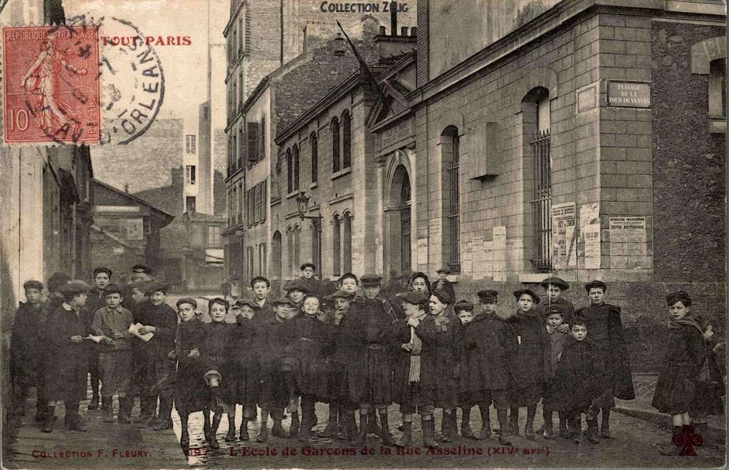 1197 - L' École de Garçons de la Rue Asseline