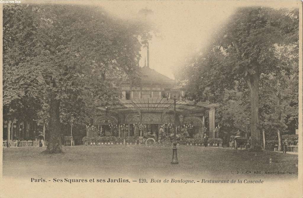 120 - Bois de Boulogne - Restaurant de la Cascade