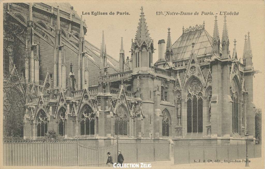 120 - Notre-Dame de Paris - L'Evêché