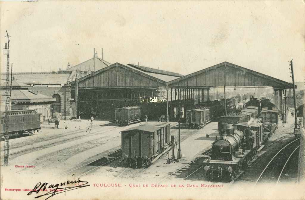 122 - Quai de Départ de  la Gare Matabiau