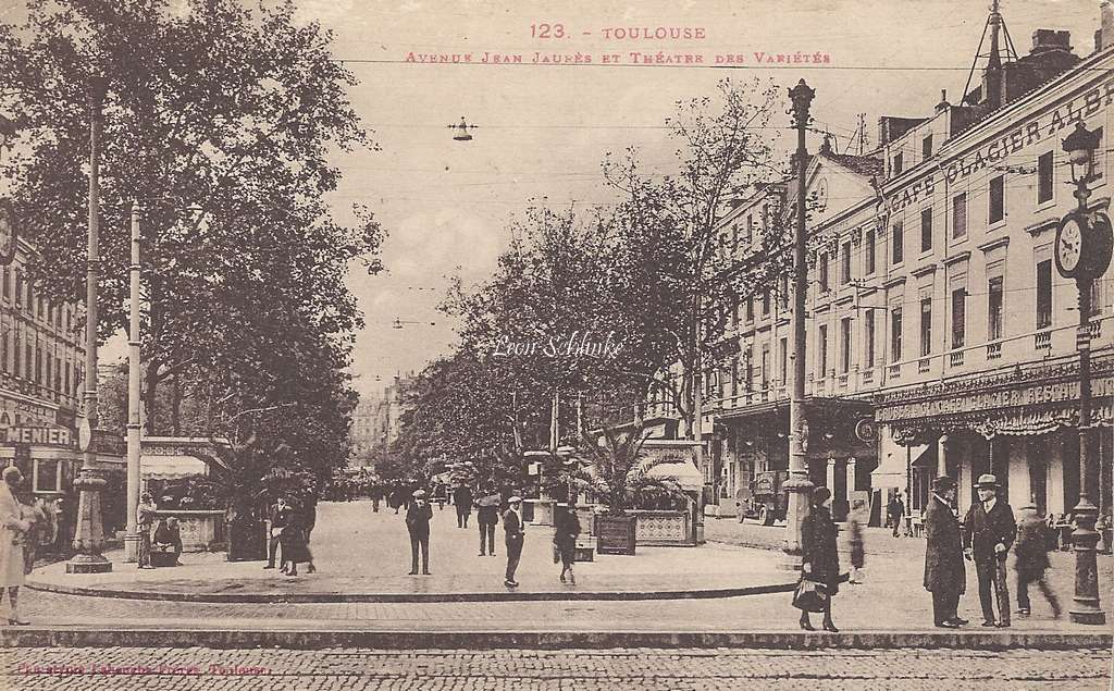 123 - Avenue Jean-Jaurès et Théâtre des Variétés