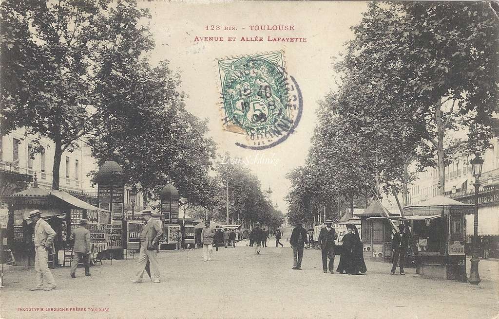 123 bis - Avenue et Allée Lafayette