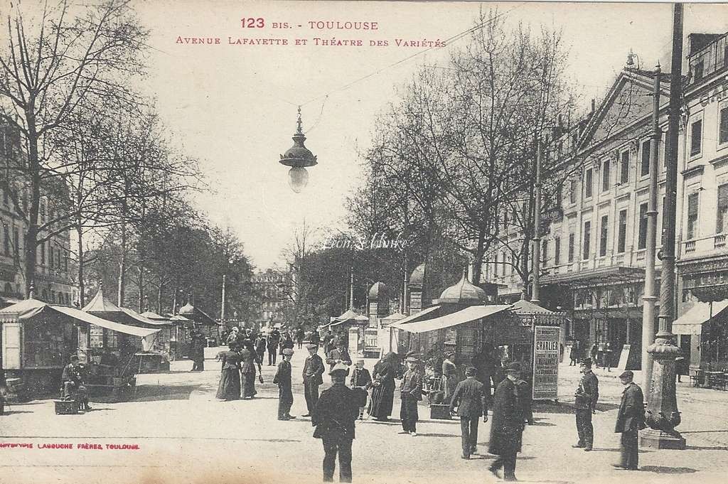 123 bis - Avenue Lafayette et Théâtre des Variétés