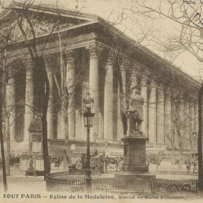 1232 bis - Eglise de la Madeleine, Statue de Jules Simon