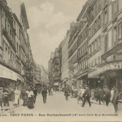 124 bis - Rue Rochechouart - Coin Rue Montholon