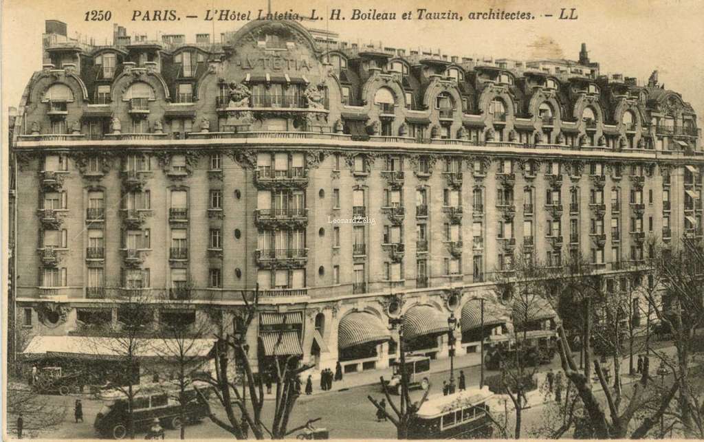 1250 - PARIS - L'Hôtel Lutétia, L.H. Boileau et Tauzin, architectes