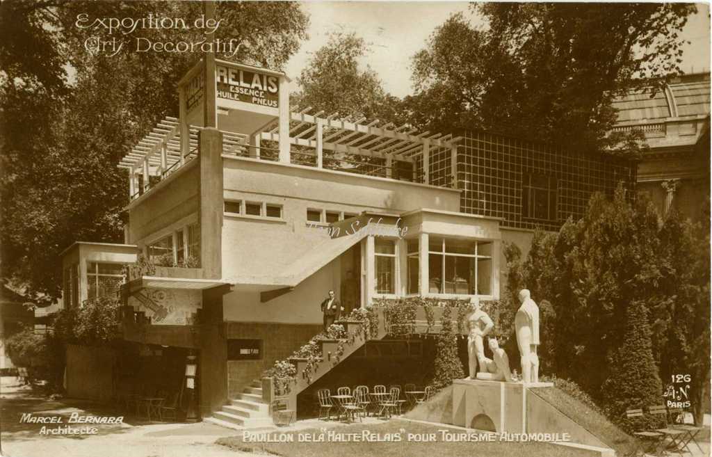 126 - Pavillon de la ''Halte Relais'' pour Tourisme Automobile