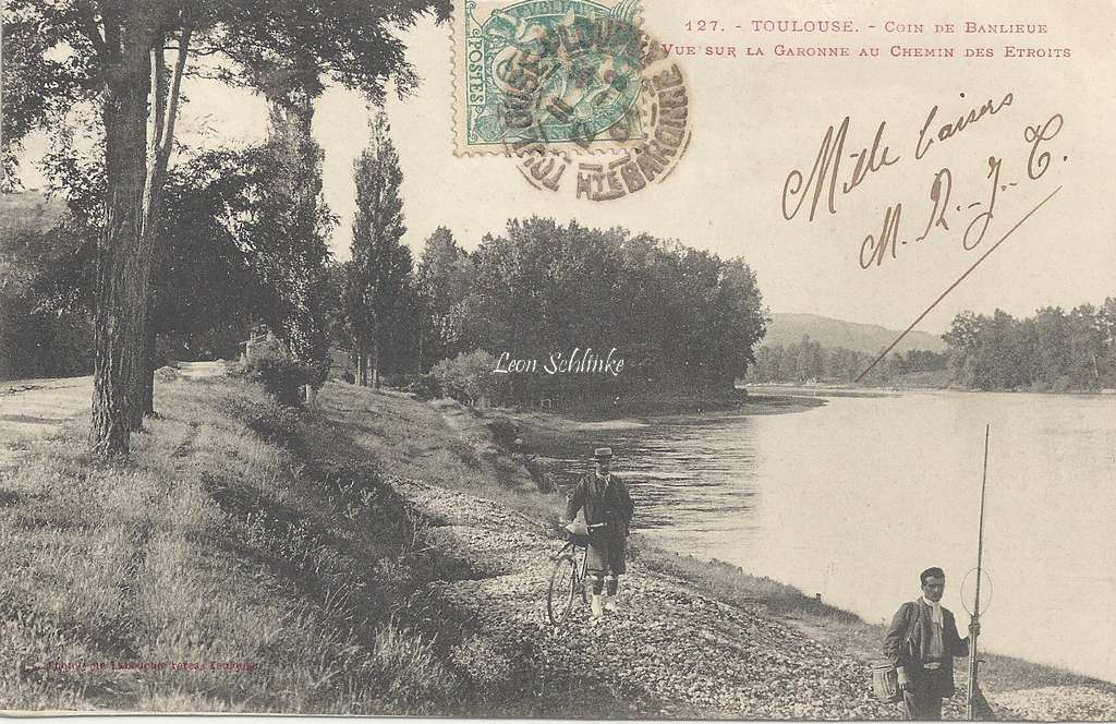 127 - Coin de Banlieue - La Garonne au chemin des Etroits