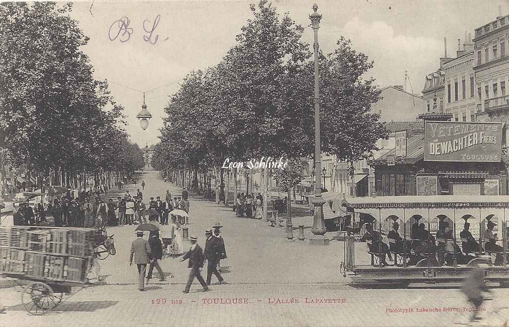 129 bis - L'Allée Lafayette