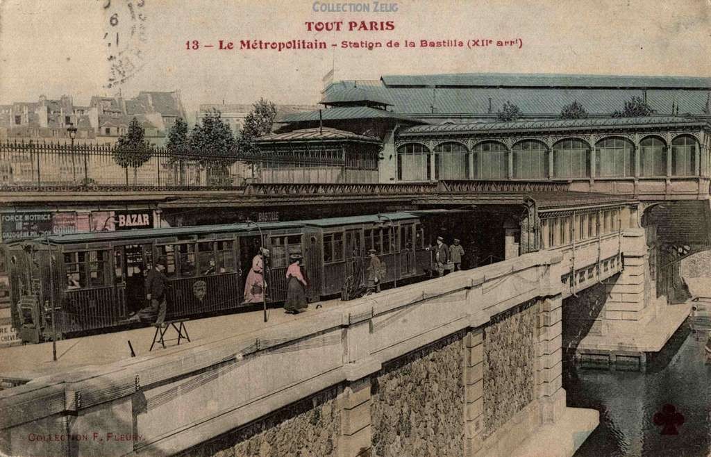 13 - Le Métropolitain - Station de la Bastille