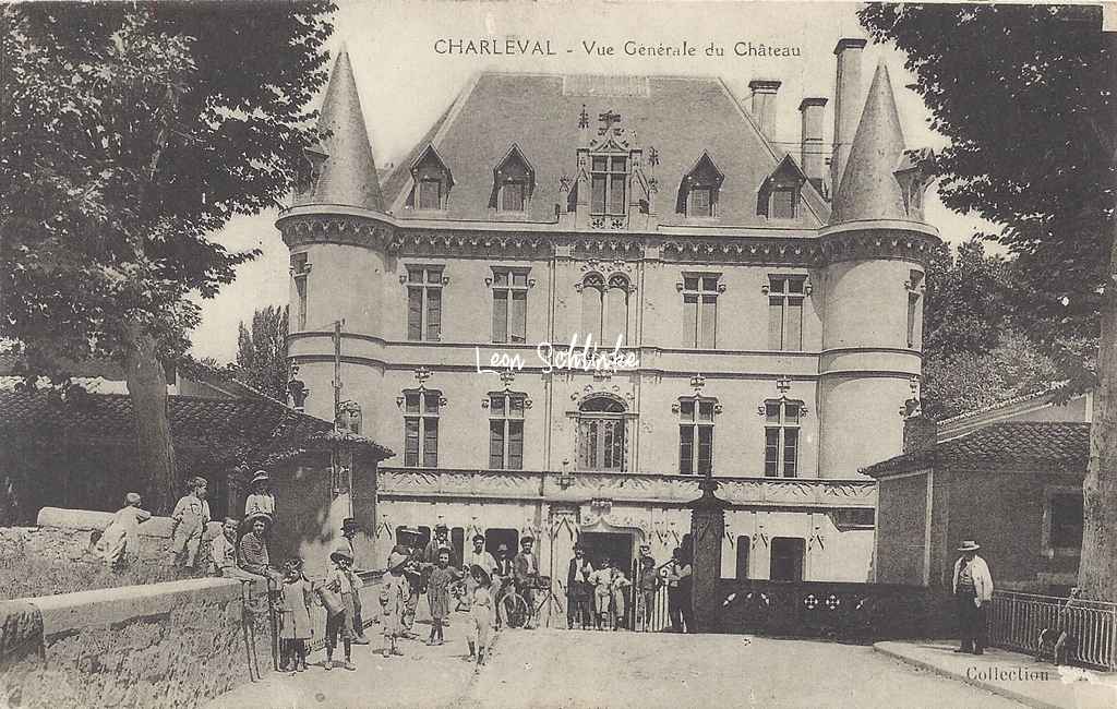 13-Charleval - Le Château (illisible)