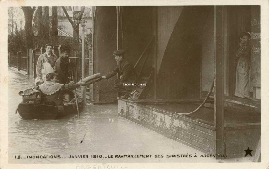 13 - Le ravitaillement des sinistrés à Argenteuil