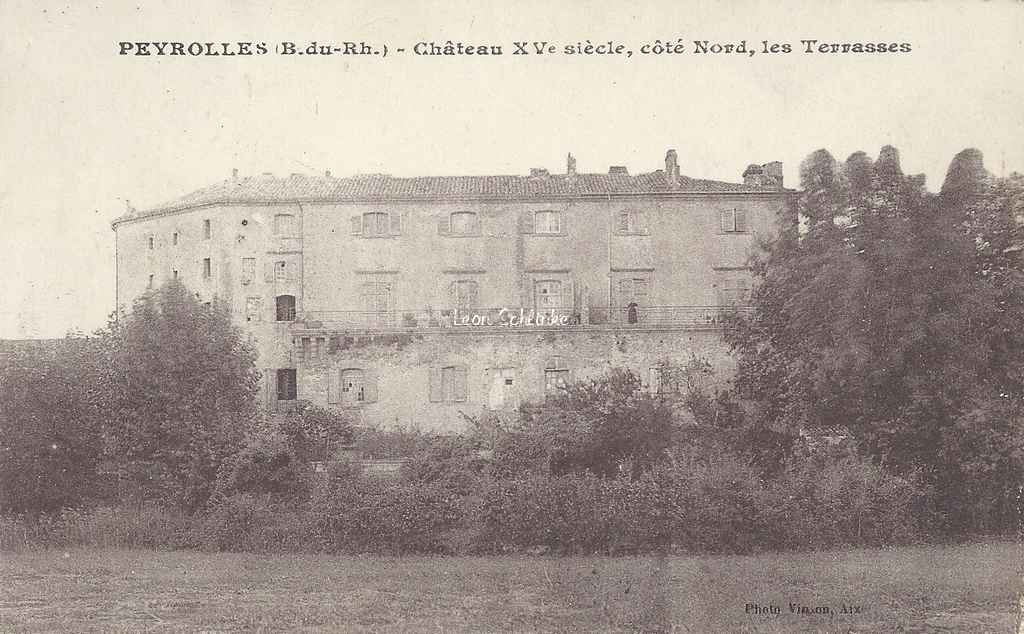 13-Peyrolles - Le Château (Phot. Vinson)