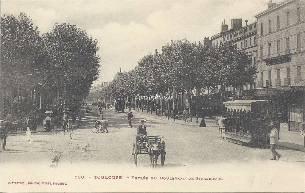 130 - Entrée du Boulevard de Strasbourg