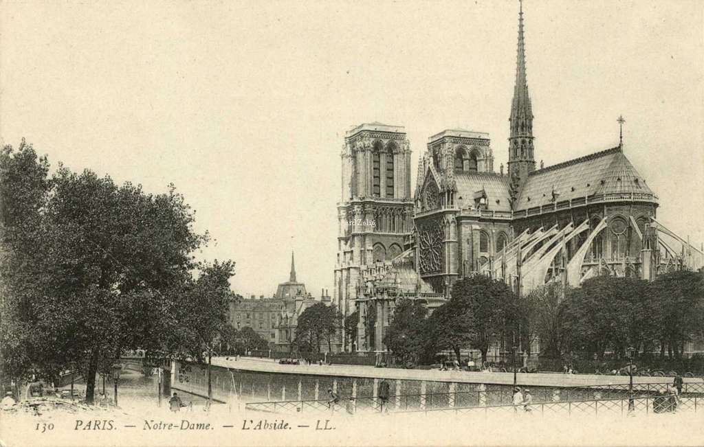 130 - PARIS - Notre-Dame - L'Abside