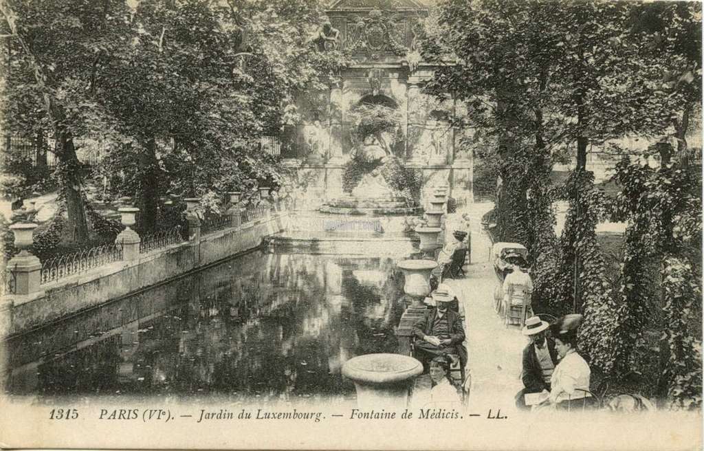 1315 - PARIS - Jardin du Luxembourg - Fontaine de Médicis