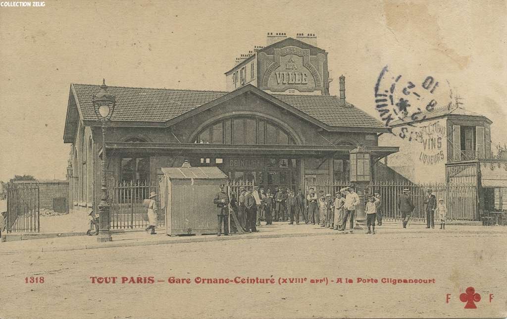 1318 - Gare Ornano-Ceinture - A la Porte de Clignancourt