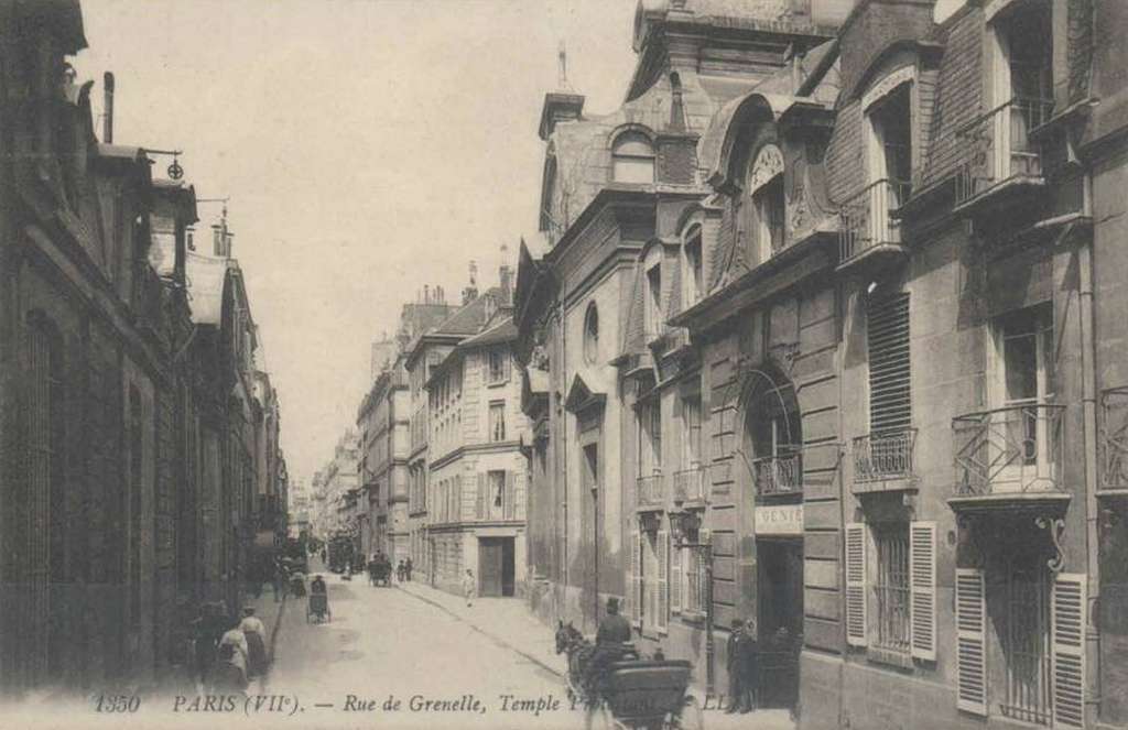 1350 - PARIS - Rue de Grenelle, Temple Protestant