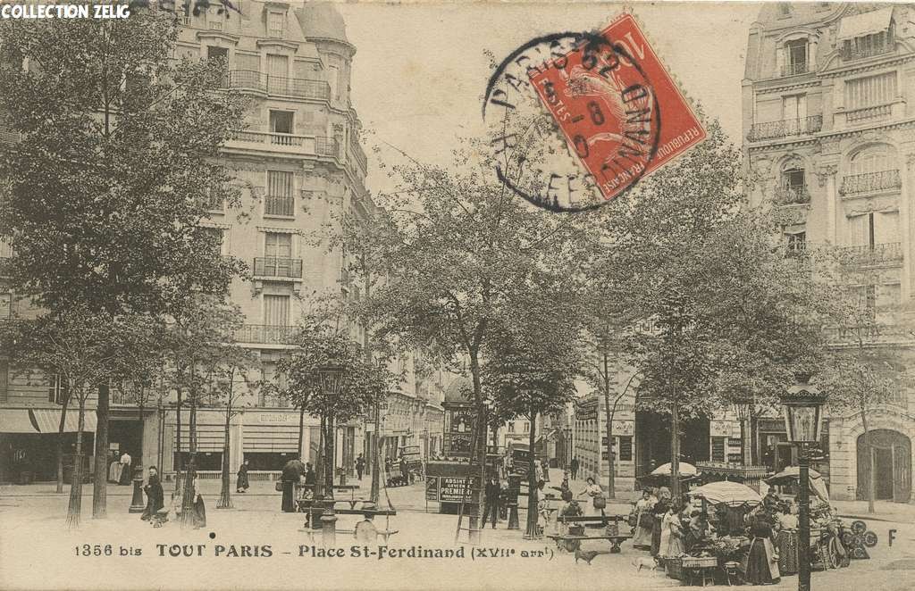 1356 bis - Place Saint-Ferdinand