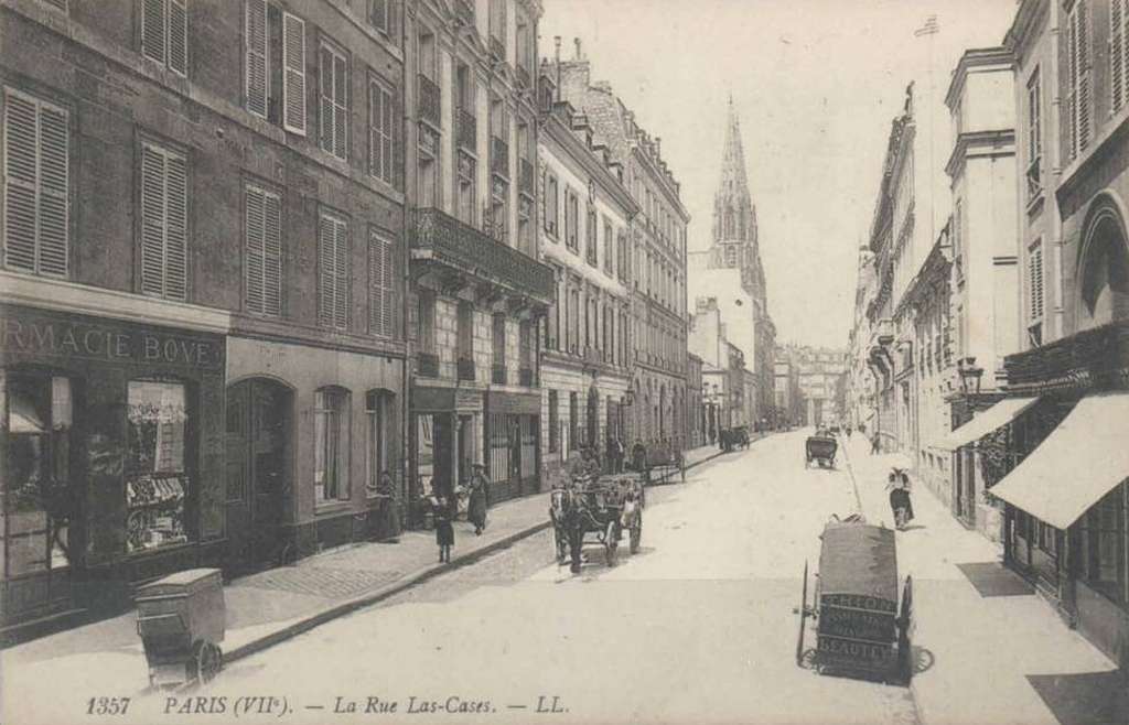 1357 - PARIS - La Rue Las-Cases