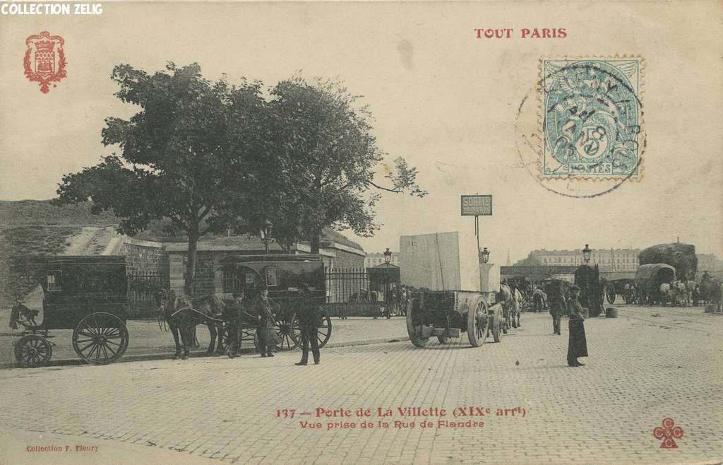 137 - Porte de la Villette à la Rue de Flandre